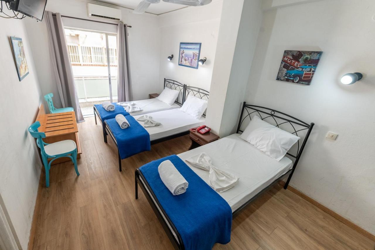 Sparta Team Hotel Athena Bagian luar foto
